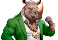 Носоріг — талісман Rino Casino